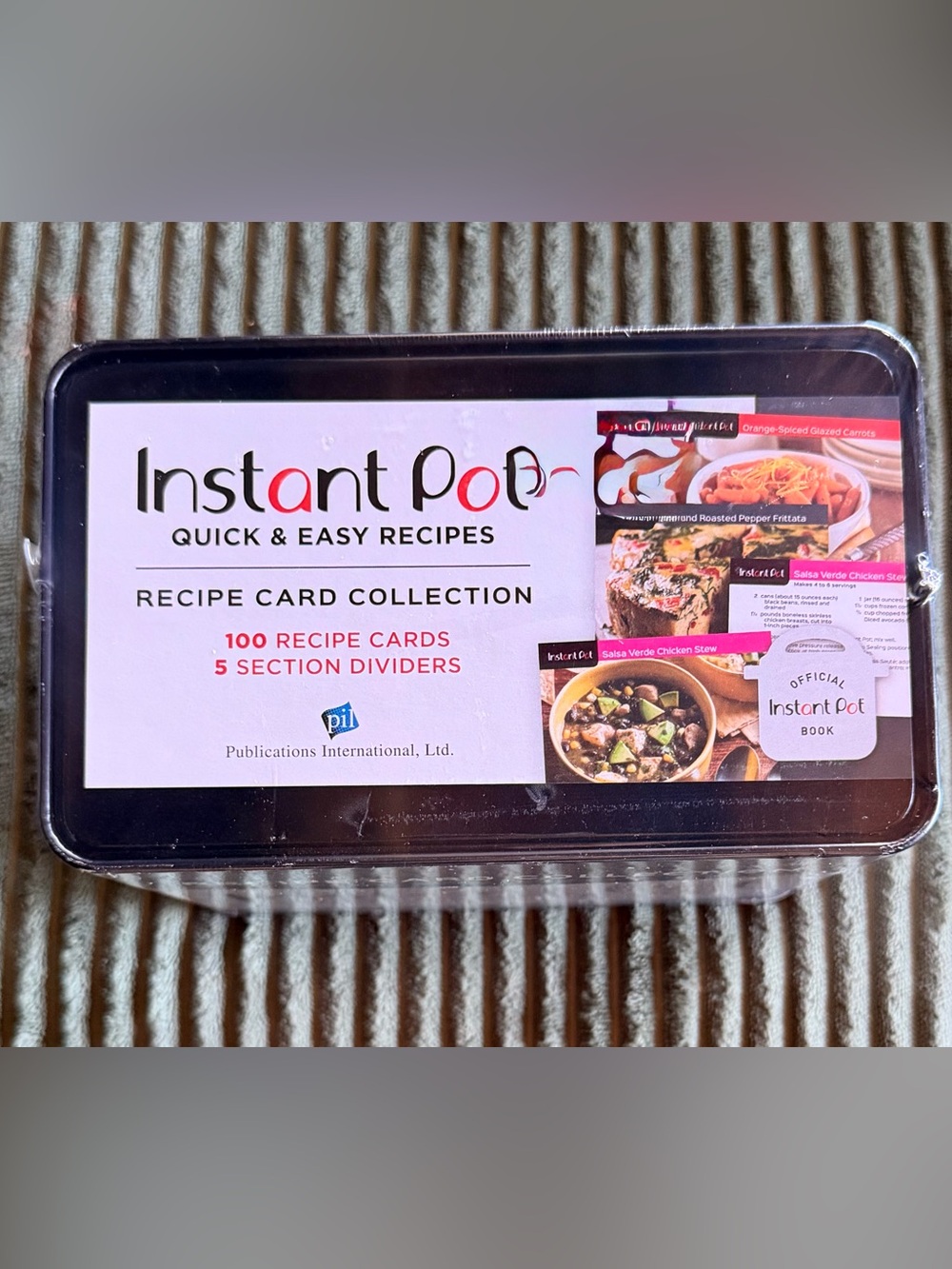 Instant Pot Recipe Card Collection - sealed - Picture 2 of 2
